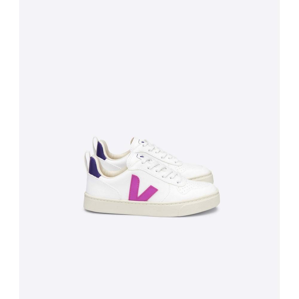 Αθλητικά Παπούτσια παιδικα Veja V-10 LACES CWL White/Purple | GR 864UZG